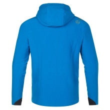 La Sportiva Wanderjacke Descender Storm (geruchshemmend und antibakteriell behandelt) blau Herren